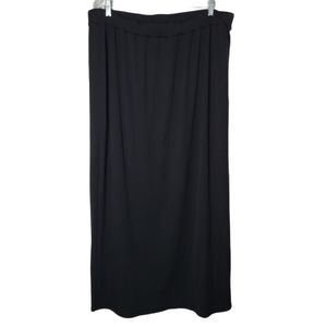 Meri Skye Black Maxi Skirt - 2x
